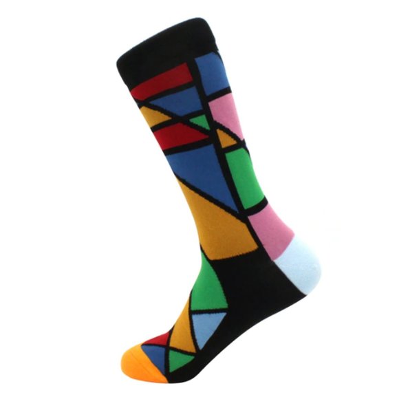 Other - Geometric Blocking Unisex Socks